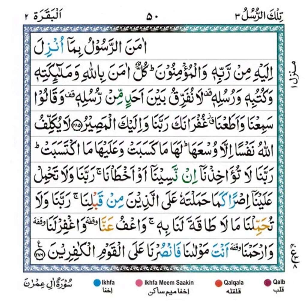 The Last Two Verses of Surah Al-Baqarah (2:285-286): Meaning, Benefits & Authentic Hadith